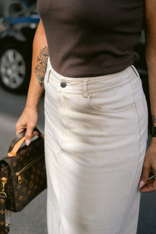 Evanthe Skirt Beige