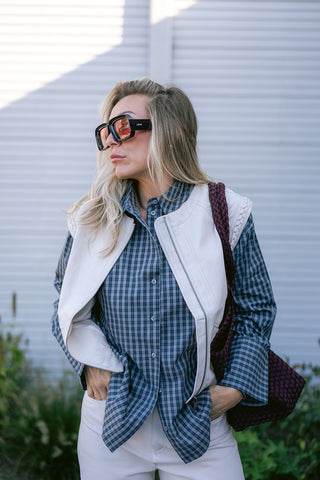 Fauve Gilet Cream