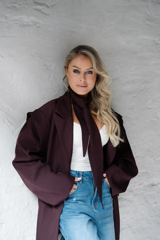 Fianna Blazer Bordeaux