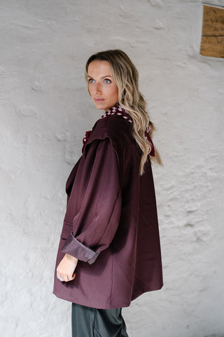 Fianna Blazer Bordeaux