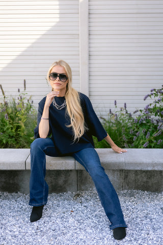 Frida Skinny Jeans Dark Blue