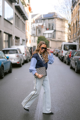 Gaias Denim Trousers Light Blue