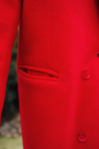 Gauthier Coat Red