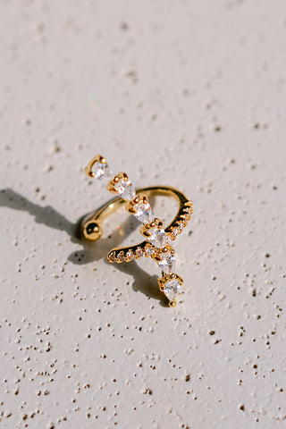Georgia Ear Cuff Gold