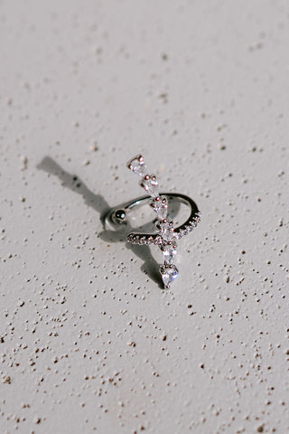 Georgia Ear Cuff Silver