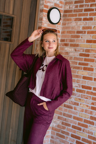 Ginny Jacket Mulberry