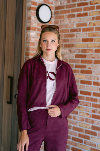 Ginny Jacket Mulberry