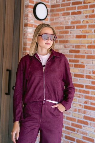 Ginny Jacket Mulberry