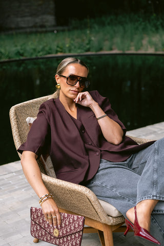 Giovani Palazzo Trousers Grey