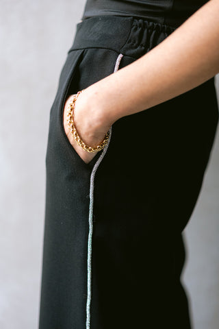 Giraud Diamond Suit Black