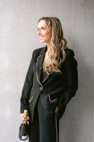 Giraud Diamond Suit Black