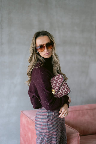 Gontier Turtleneck Burgundy