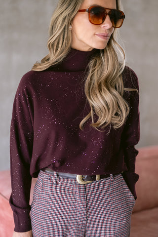 Gontier Turtleneck Burgundy