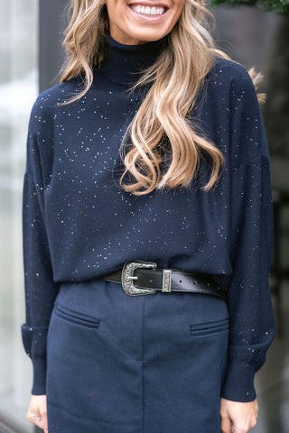 Gontier Turtleneck Navy