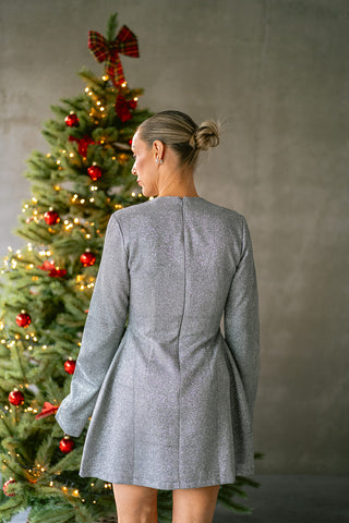 Gracy Dress Silver