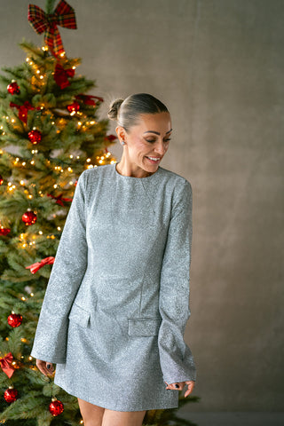 Gracy Dress Silver