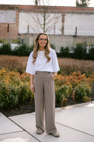 Gregoir Trousers Taupe