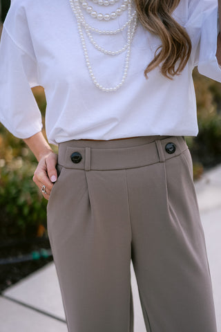 Gregoir Trousers Taupe
