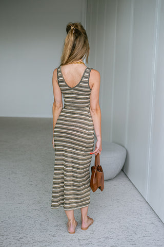 Hallo Dress Brown