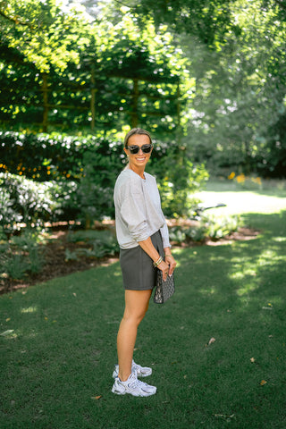 Helena Top Grey