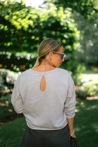 Helena Top Grey