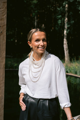 Helena Top White