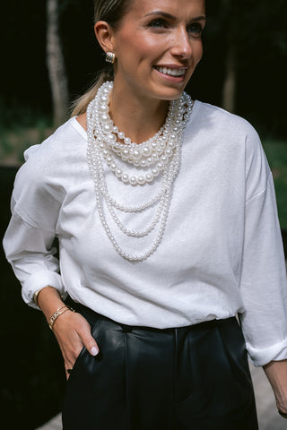Helena Top White