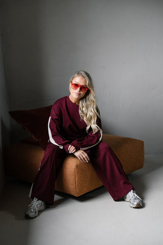 Homie Loungewear Burgundy