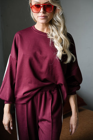 Homie Loungewear Burgundy