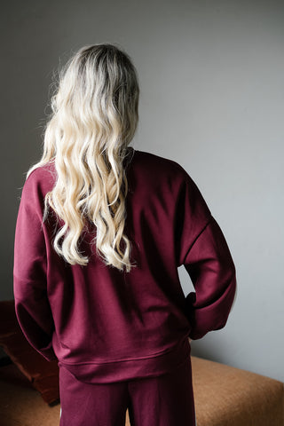 Homie Loungewear Burgundy
