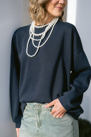 Inès-Marie Sweater Navy