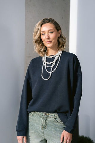 Inès-Marie Sweater Navy