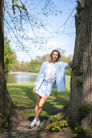 Jadene Skort Light Blue