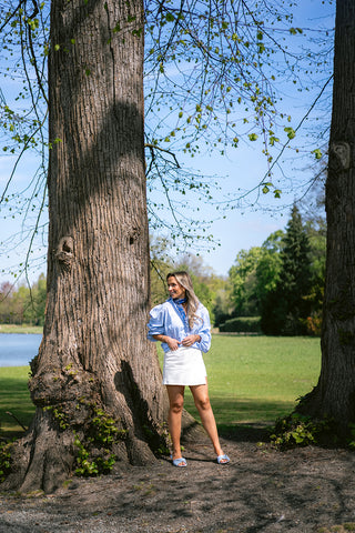 Jadene Skort White