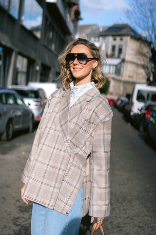 Jasmijntje Blazer Beige Brown