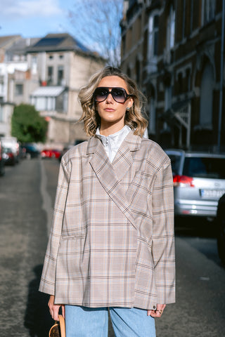 Jasmijntje Blazer Beige Brown