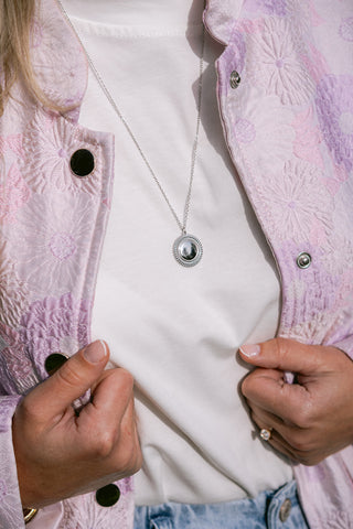 Jasmine Necklace Silver