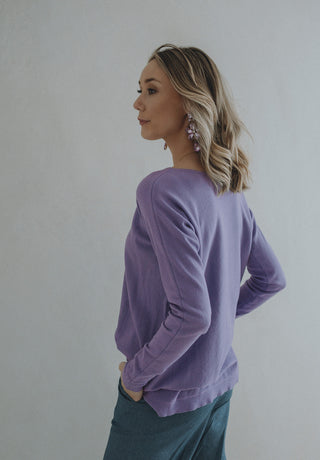 Jeanine Earrings Lilac