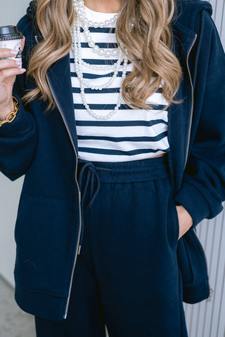 Jeanne-Claire Homesuit Navy