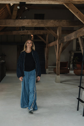 Jeremie Wide Denim Trousers