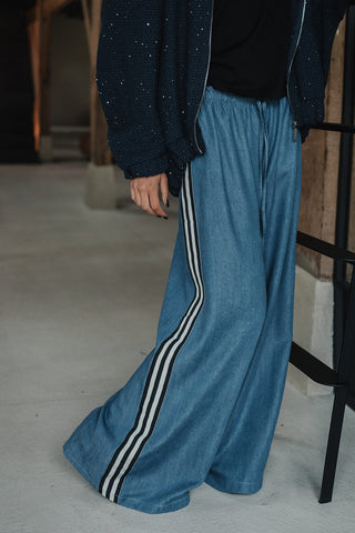 Jeremie Wide Denim Trousers