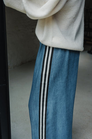 Jeremie Wide Denim Trousers