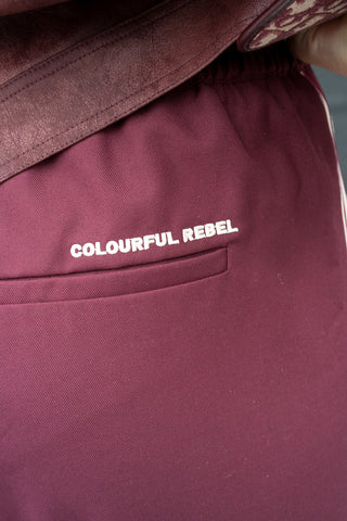 Tibby Trousers Burgundy
