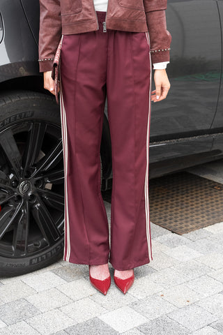 Tibby Trousers Burgundy