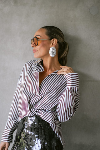 Joanne Earrings Silver