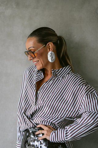 Joanne Earrings Silver