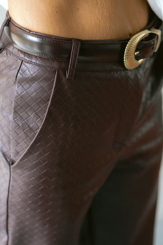 Johannah Trousers Burgundy