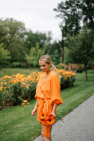 Johnson Dress Orange