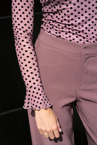 Zarah Top Rosy Brown