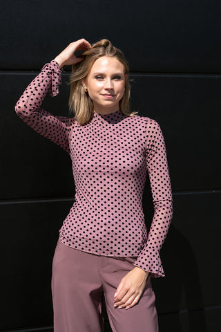Zarah Top Rosy Brown
